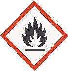 Label content Pictogram : Signal word : Danger Hazardous warnings : Extremely flammable gas. Contains gas under pressure; may explode if heated.