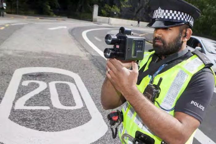 Enforcement Penalties: Drivers caught speeding will face the threat of 100 fines and three penalty points (1/4 of total points). Enforcement has been fairly limited.