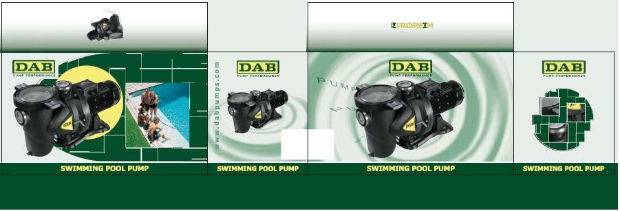CONCEPT OF DAB SWIMMING POOL PUMPS PACKAGING: Attractive Resistant