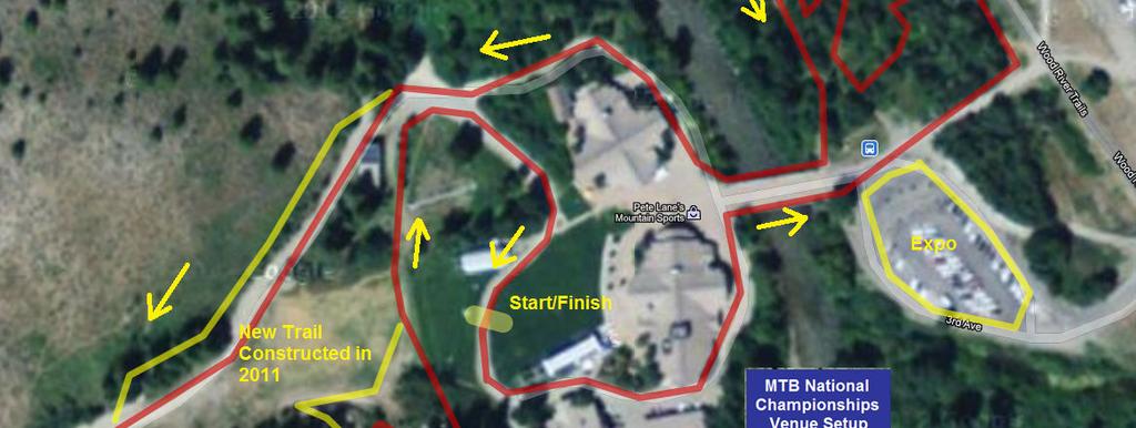 Start/Finish line will be located at the center of the River Run Base Area areanext to the gondola. This will be the same finish for all disciplines and races.