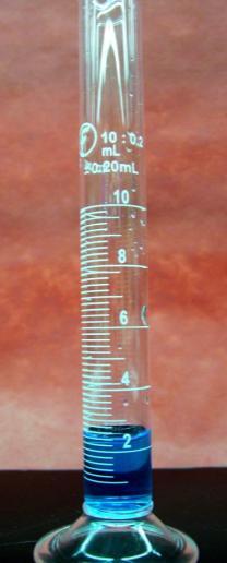 10mL Graduated Cylinder Notice that the gradations are different