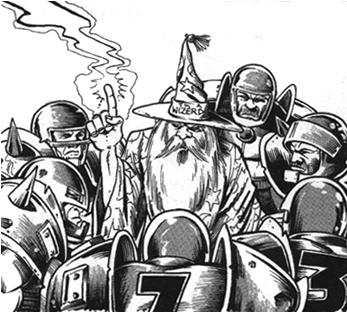 Did you know... In the days before the Colleges of Magic ruled on limiting Wizard assistance to teams, games were awash with magic.