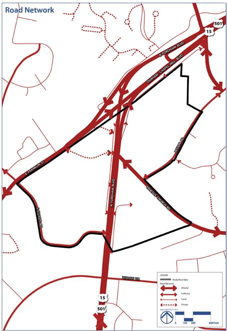 TRAFFIC ANALYSIS SUMMARY The Town of Chapel Hill seeks to define future land uses and determine transportation solutions to encourage reinvestment within the areas surrounding the Ephesus Church