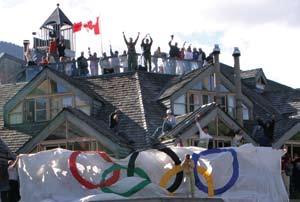 community as we move toward sustainability. The 2010 Winter Games will be among the defining events of our generation. John Furlong, Chief Executive Officer, VANOC Early days at Whistler Mountain.