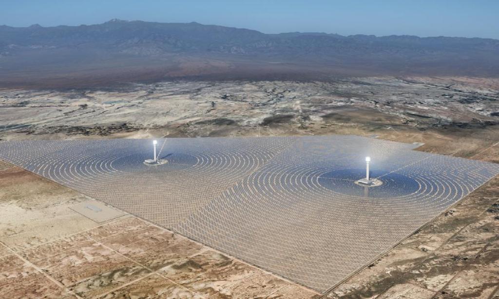 Hidden Hills Project Facts HIDDEN HILLS Project Facts A BRIGHTSOURCE ENERGY CONCENTRATING SOLAR POWER PROJECT HIDDEN HILLS AT A GLANCE A two-unit power system used to provide clean, reliable solar