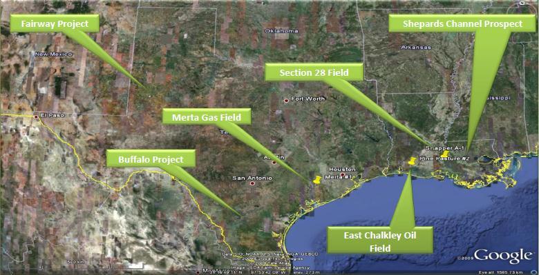 Target Energy - Project Summary Project Location Interest Well name Comments Exploration drilling Shepard s Channel Buffalo Project Fairway Project Fairway Project Fairway Project Appraisal and