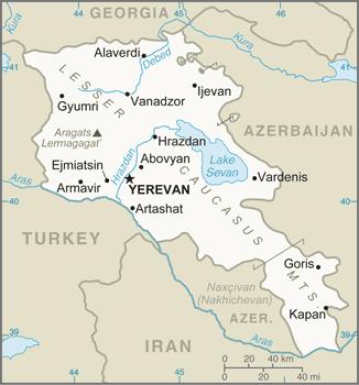 Armenia Half of Armenia is covered by mountains. The largest part of the country is at an altitude of more than 1'000 metres above sea level.