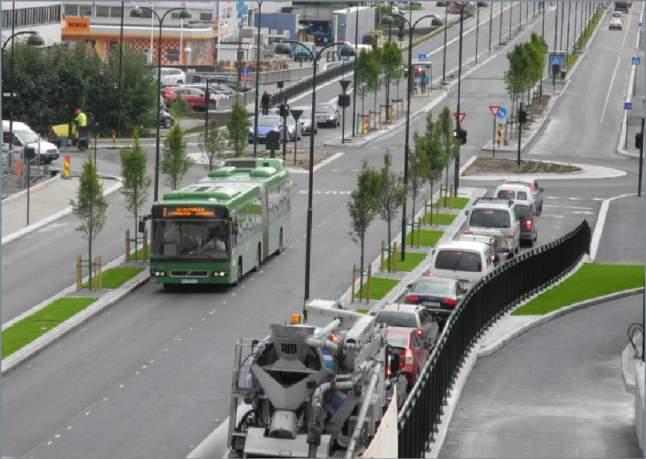 "Bussveien" in Stavanger - The largest BRT