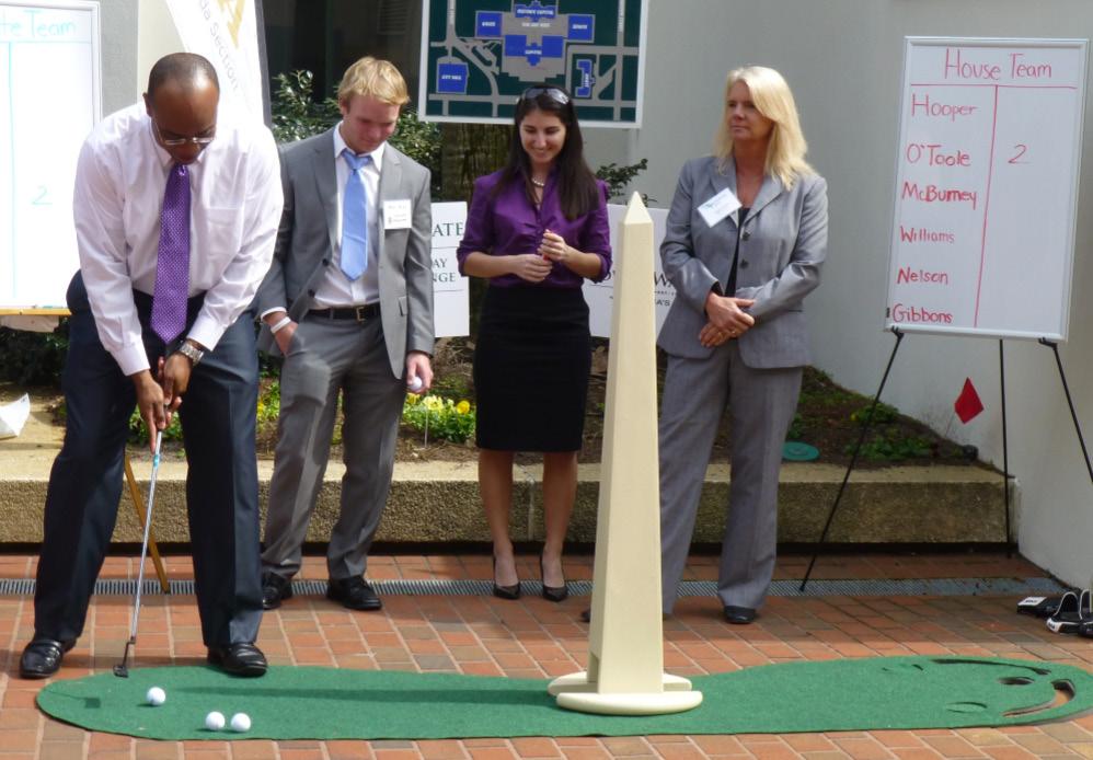 Students join state leaders for Florida Golf Day 2013 On Feb.