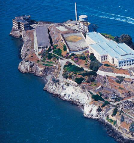 Famous? How? asked Toby. Alcatraz used to have a prison where dangerous criminals were held. There are many books and movies about it, said Aunt Lee.