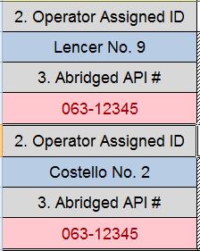 Form A Overview Duplicate API numbers are