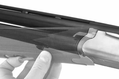Pull out the forend latch lever and separate the forend assembly from the barrels (see Figure 19). 2 3 1 Figure 19 3.