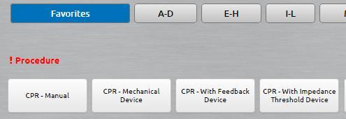 If CPR is performed with a Feedback Device in place, document
