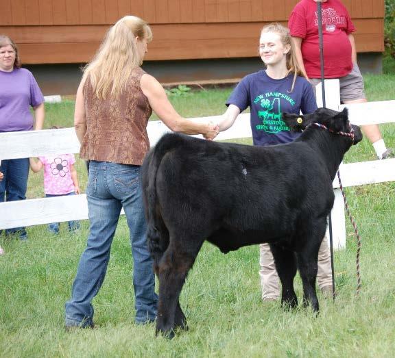 2018 New Hampshire 4-H Market Beef & Feeder Calf Project Workbook NH 4-H Livestock Show & Auction Participant Information Date: Monday, September 3, 2018 Place: Hopkinton State Fair 392 Kearsarge