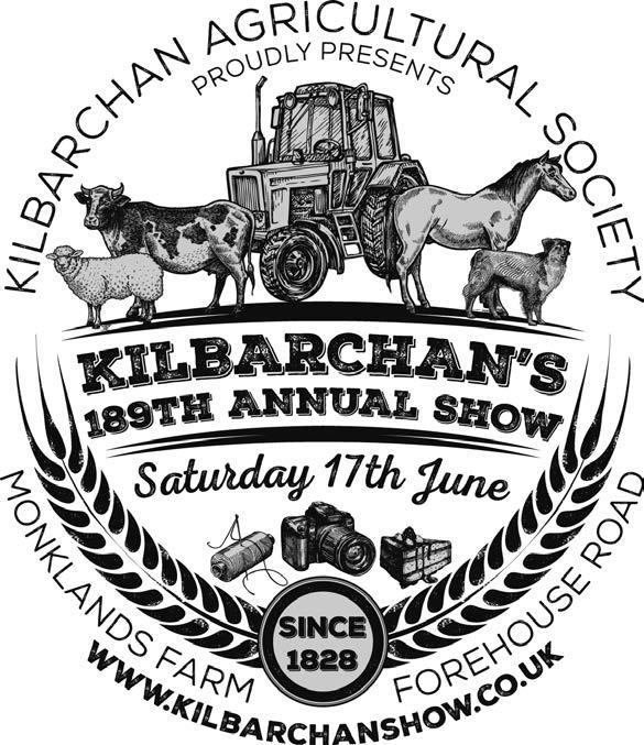 Kilbarchan 189th Annual Show Saturday 17th June 2017 Held with the kind permission Mr & Mrs A.