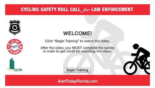 Authority Florida s law enforcement roll call videos are authorized and supported by the Florida Department of Transportation (FDOT), funded by the Federal Highway Administration (FHWA).