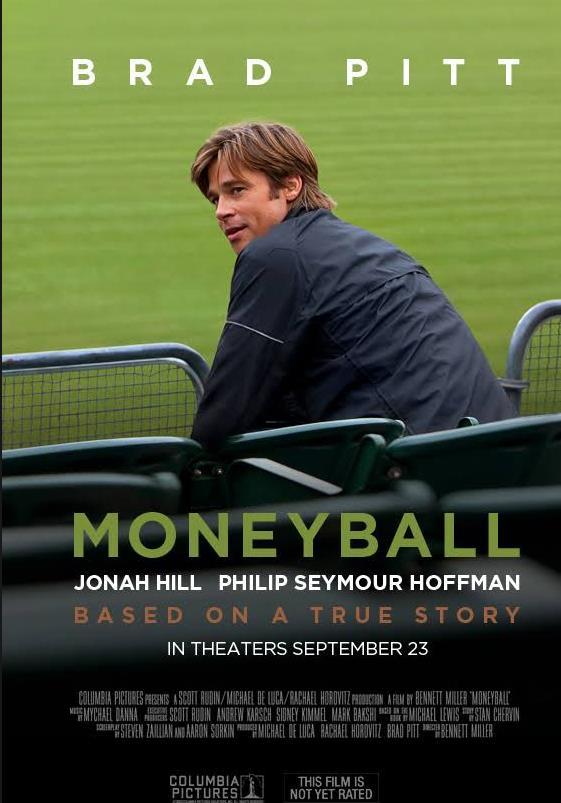 Application of Sports PA Movies The film is based on Michael Lewis' 2003 nonfiction book of the same name, an account of the Oakland Athletics baseball team's 2002 season and their general manager