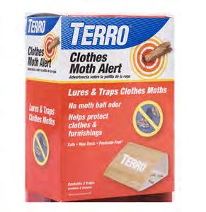crickets T2900 Pantry Moth Traps 2 traps - 16 per case Safe & non-toxic Pesticide-free Traps and kills pantry & seed