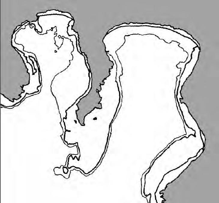 CROSS-HABITAT REEF FISH MOVEMENTS 1 4 1 5 2 6 3 Little Lameshur Bay Greater Lameshur Bay Figure 1. Habitat map of Greater and Little Lameshur Bays located on the southern coast of St. John, U.S. Virgin Islands.