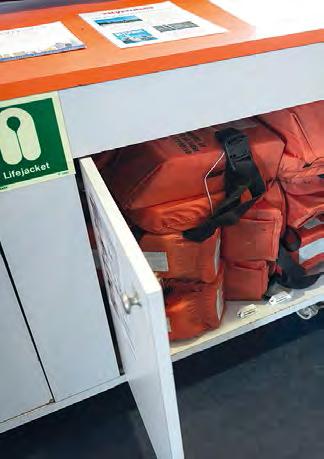 Life jackets (or buoyancy aids) should be made easily available to any passenger who requests one.