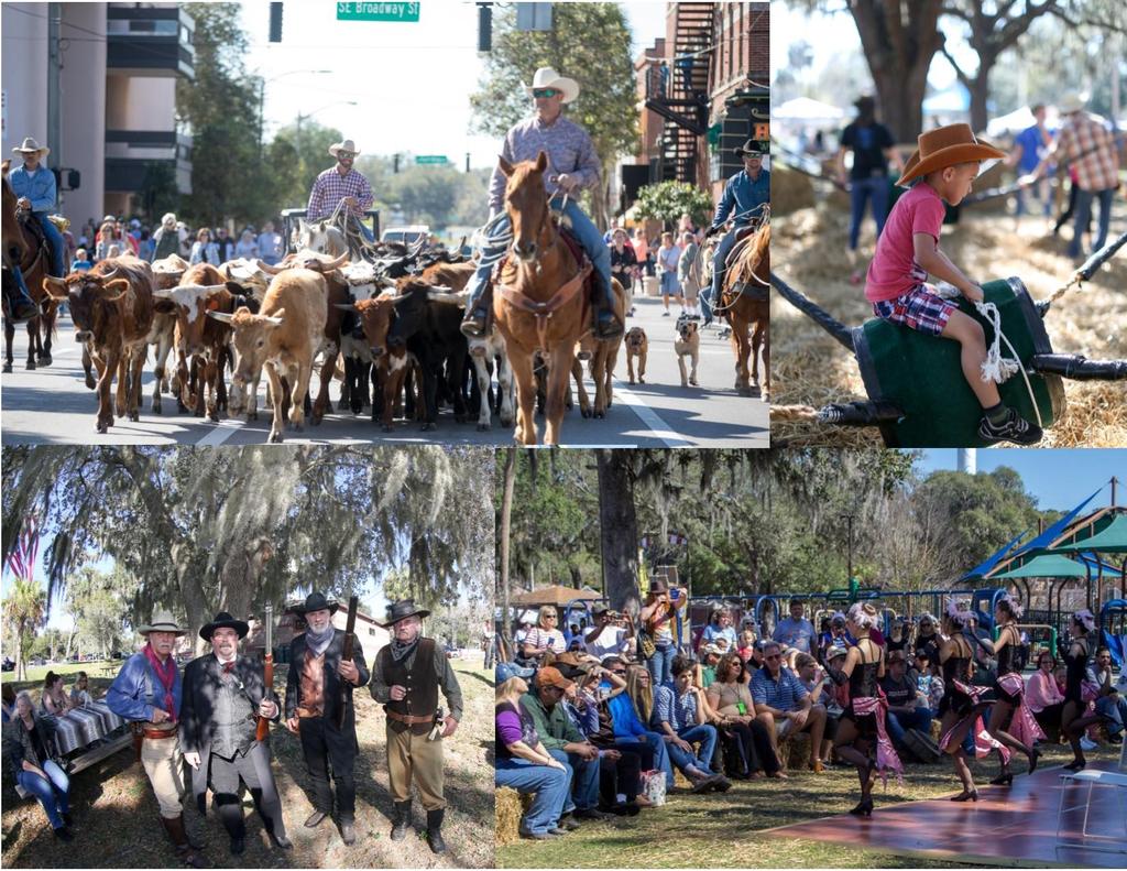 Event Sponsorship Cattle Drive and Cowboy Round Up Sponsored by the Rotary Clubs of Marion County, benefitting the Discovery