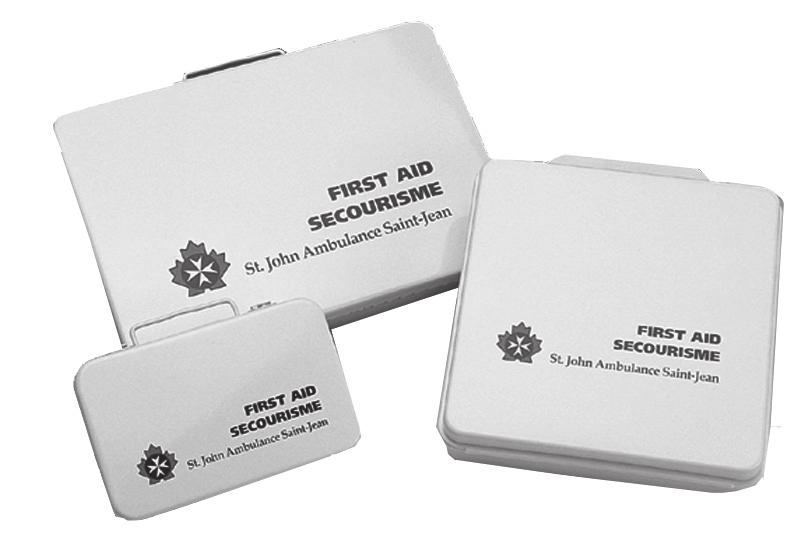 WORKPLACE FIRST AID KITS (SOME OF THE BEST PRICES AND QUALITY YOU LL FIND) KIT 1 Metal Box: $33 (gst included) Padded kit: $28 (gst included) Plastic kit: $21 (gst included) Refills: $15 (gst