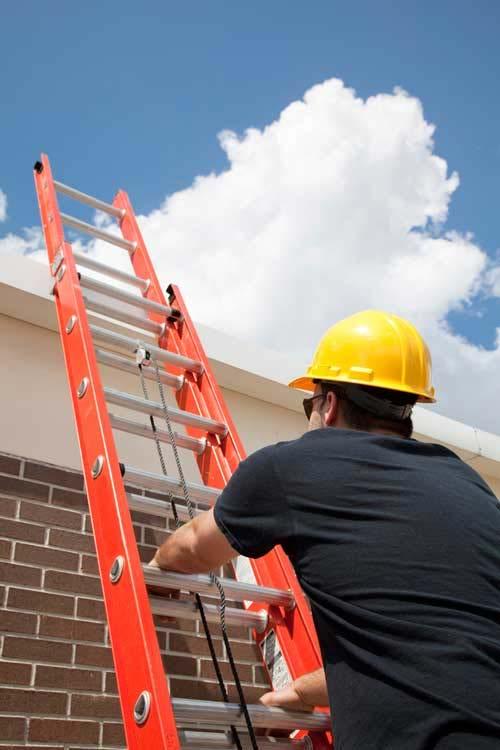 Ladders - Section 73 Industrial Establishments Free from broken or loose members or other faults Have non-slip feet Placed on firm footing Held in place