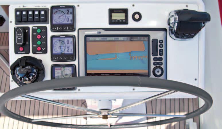 As you d expect, the navigation equipment, autopilot and