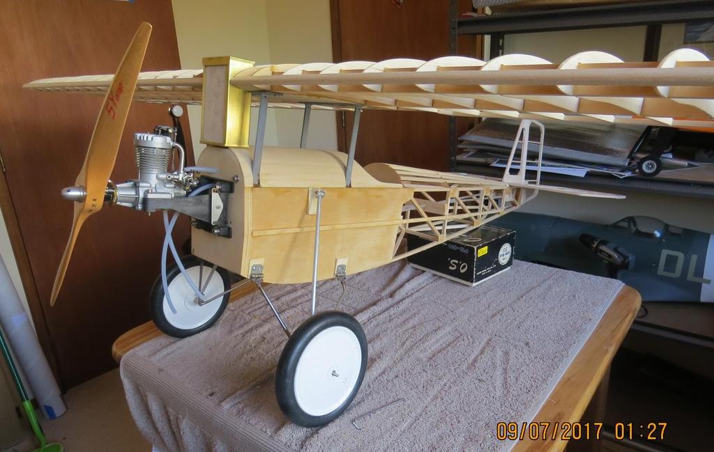 One called an Air Camper which had two seats and powered by a Ford Model A engine and the Sky Scout a single seat aircraft powered by a Ford