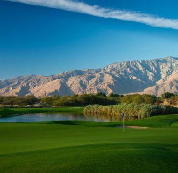 We re now learning the golf business from scratch, he says, looking out at the imposing Mount San Jacinto that towers over the valley.