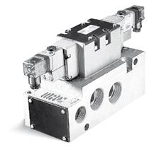 D i r e c t s o l e n o i d a n d s o l e n o i d p i l o t o p e r a t e d v a l v e s Series 6600 Function Port size Flow (Max) Manifold mounting Series 4/2-4/3 3/4-1 - 1 1/4 9.
