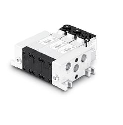 D i r e c t s o l e n o i d a n d s o l e n o i d p i l o t o p e r a t e d v a l v e s Series 800 Function Port size Flow (Max) Manifold mounting 5/2-5/3 1/4-3/8 1.