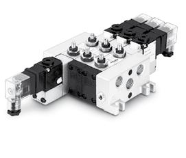 D i r e c t s o l e n o i d a n d s o l e n o i d p i l o t o p e r a t e d v a l v e s Series 800 Function Port size Flow (Max) Manifold mounting 5/2-5/3 1/4-3/8 1.