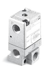 R e m o t e a i r v a l v e s Series 1100 Function Port size Flow (Max) Individual mounting Series 3/2 NO-NC, 2/2 NO-NC 1/8" - 1/4" 0.18 C v Inline operational benefits 1.