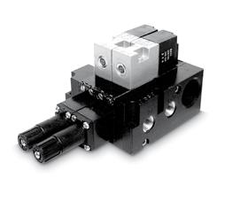 D i r e c t s o l e n o i d a n d s o l e n o i d p i l o t o p e r a t e d v a l v e s Series 45 Function Port size Flow (Max) Manifold mounting 4/2 # 10-32 - 1/8 0.
