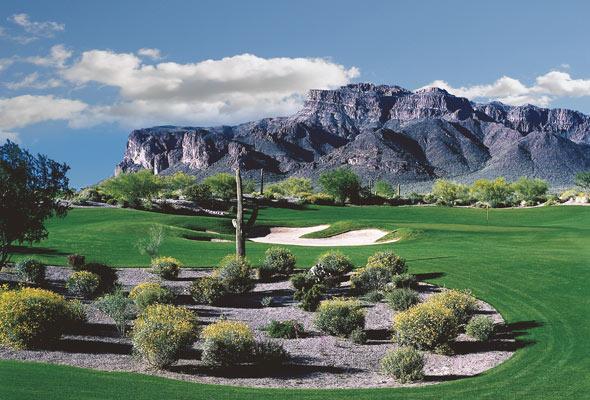 6 th Hole Superstition Mountain