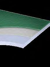 -best solution Top layer with PUR SURFACE Closed-cell foam BENEFITS Coefficient of friction between