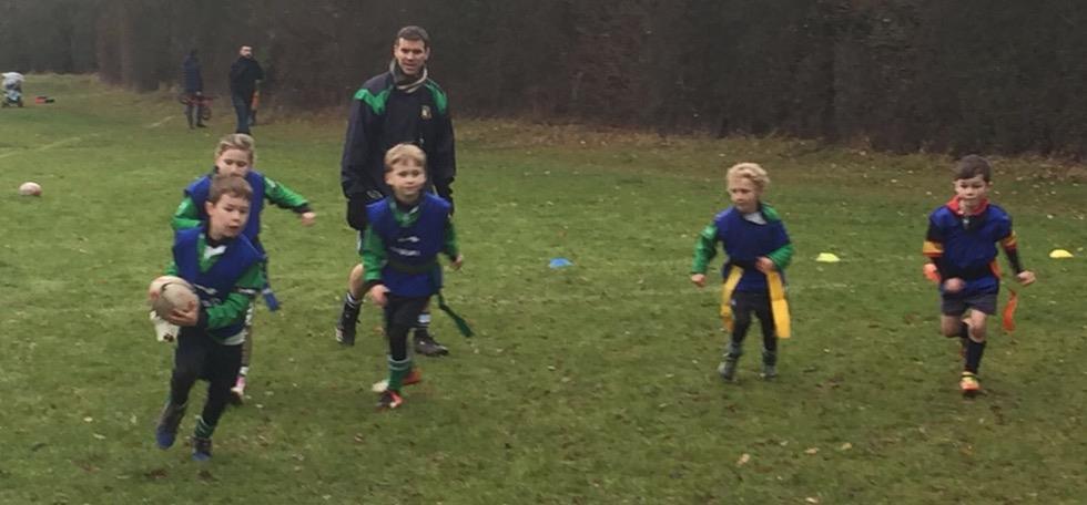 U8s Datchworth V Tabard: The U8 squad welcomed a Tabard team to a drizzly Datchworth this week.