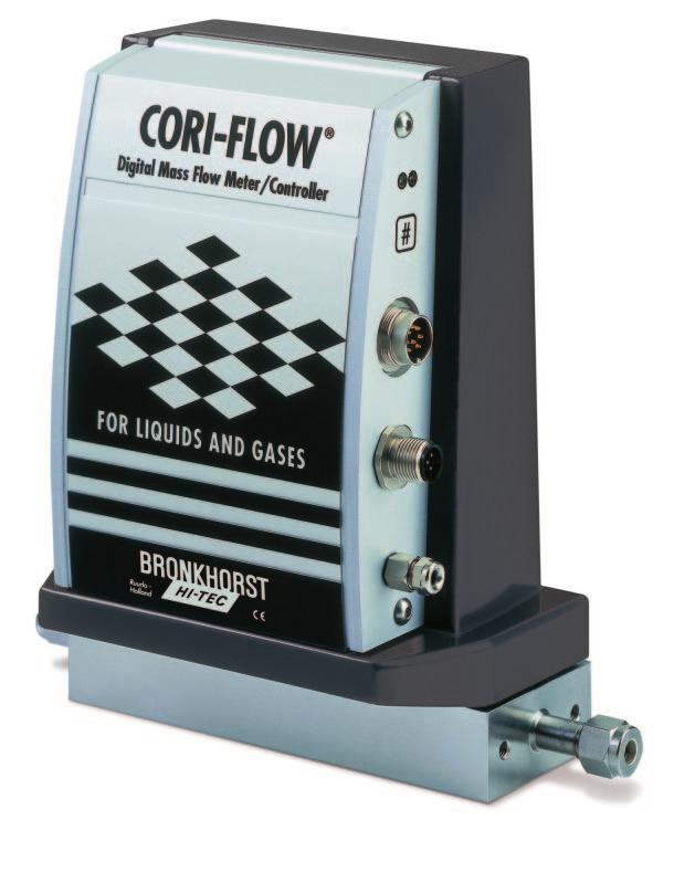 SENSORS FOR MASS FLOW AND PRESSURE CORI-FLOW PRECISION MASS FLOW METER / CONTROLLER FOR LIQUIDS AND GASES INTRODUCTION Bronkhorst High-Tech BV is the worldwide pioneer in the field of low flow liquid
