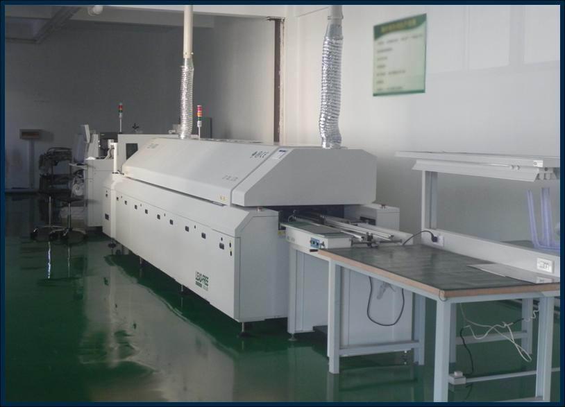 Production Facilities Automatic Chip Mounter The reject rate can be controlled under 0.