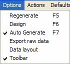 Report generator in events 11.1 152 Reporting options There are a number of options available in the report generator.