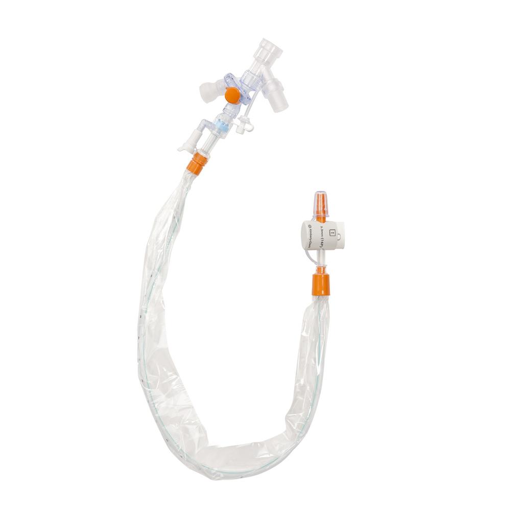 MULTI-ACCESS PORT CLOSED SUCTION SYSTEMS TRACH CARE* Technology Gamma sterilised Available with Metered Dose Inhaler (MDI) Port Built-in Cleaning Chamber Rotational Manifold with multiple ports