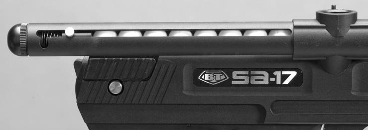 BT_SA-17_Manual.qxp 3/11/10 9:54 AM Page 3 Position B will feed paintballs into the marker s breech.