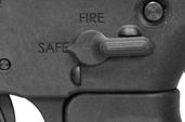 Note: When the last round has been fired, the bolt will be held to the rear, provided the empty magazine is in place.