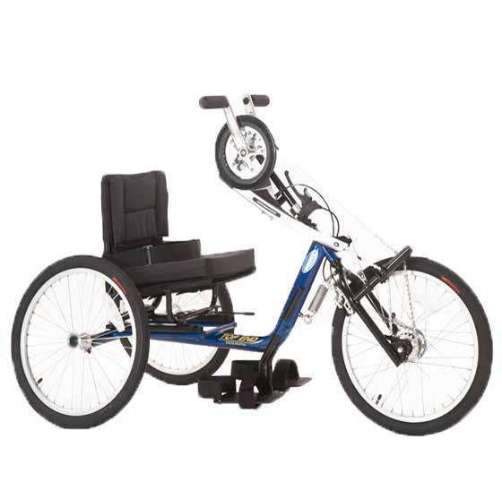 Handcycles - Every kid needs a bike! Hand cycling is not only a great recreation but also a great way for your child to get aerobic exercise.