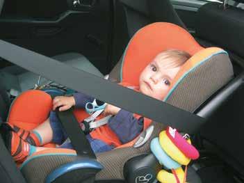 18 Child restraint systems Child vehicle passengers who measure less than 135 cm must travel in suitable restraint devices.