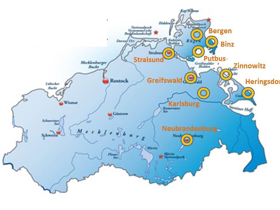 Health Check Points in Mecklenburg-Vorpommern Regional Focus Vorpommern e.