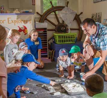 SUMMER DAY CAMP - AGES 4-16 6- and 7-year-olds New! Ocean Adventurers July 16 20 For thousands of years people have set off on adventures across the world s oceans.
