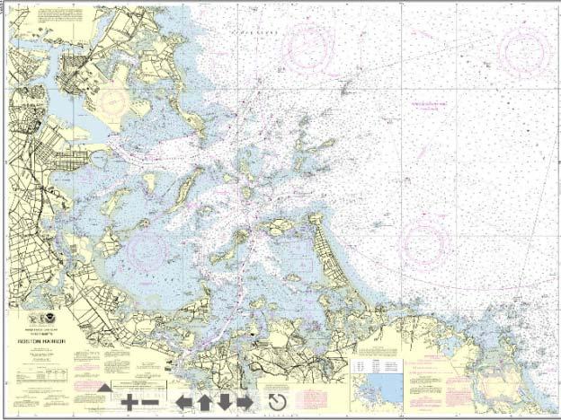Nautical Chart Scales Boston Harbor