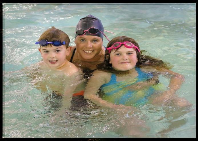SEMI-PRIVATE SWIM LESSONS One Instructor / 3 students: All levels and skills taught. Half-hour lesson times available throughout the day.